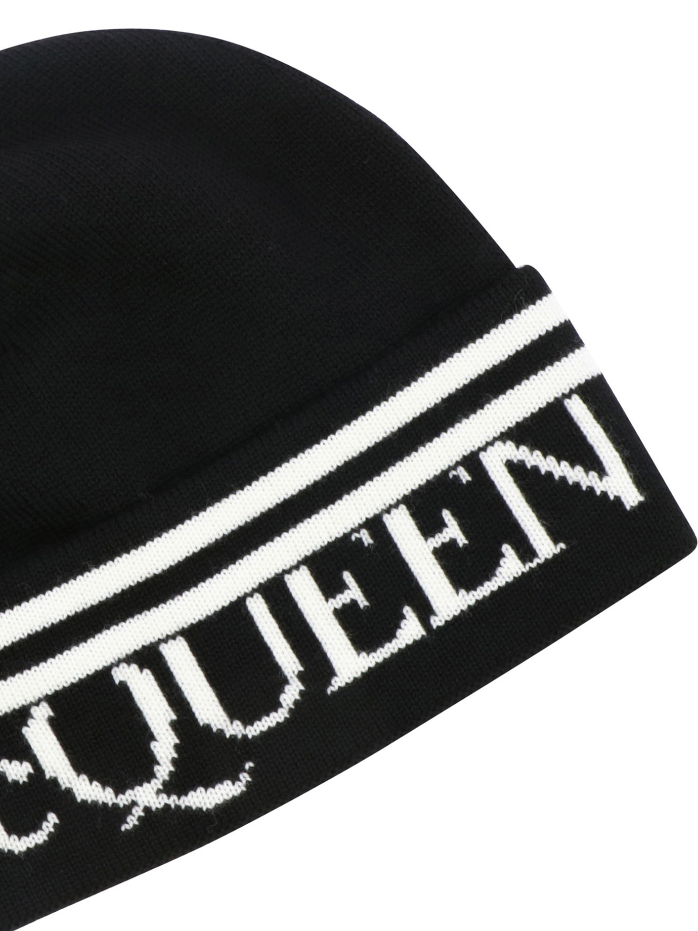 ALEXANDER MCQUEEN McQueen beanie